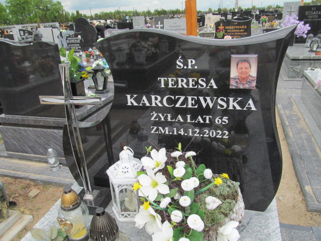 Teresa Karczewska 1957 Płock - Grobonet - Wyszukiwarka osób pochowanych