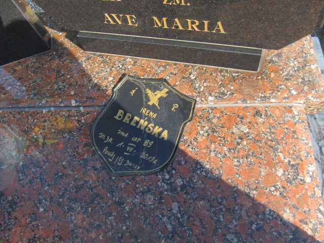 Grób Irena Breńska