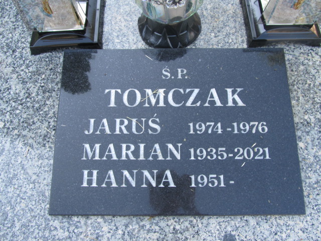 Jarosław Tomczak Płock - Grobonet - Wyszukiwarka osób pochowanych