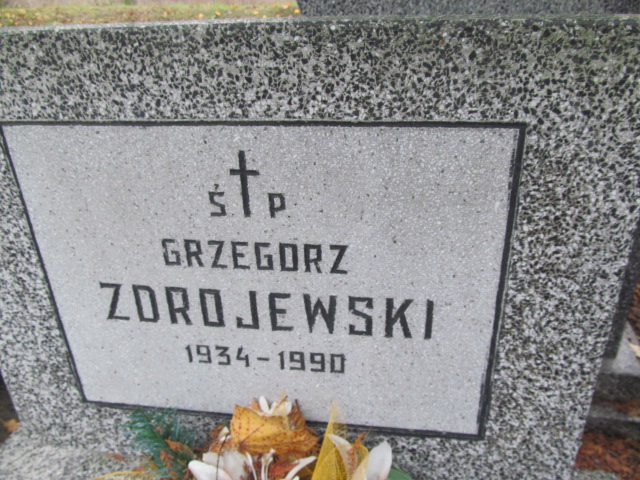 Grzegorz Zdrojewski 1934 Płock - Grobonet - Wyszukiwarka osób pochowanych
