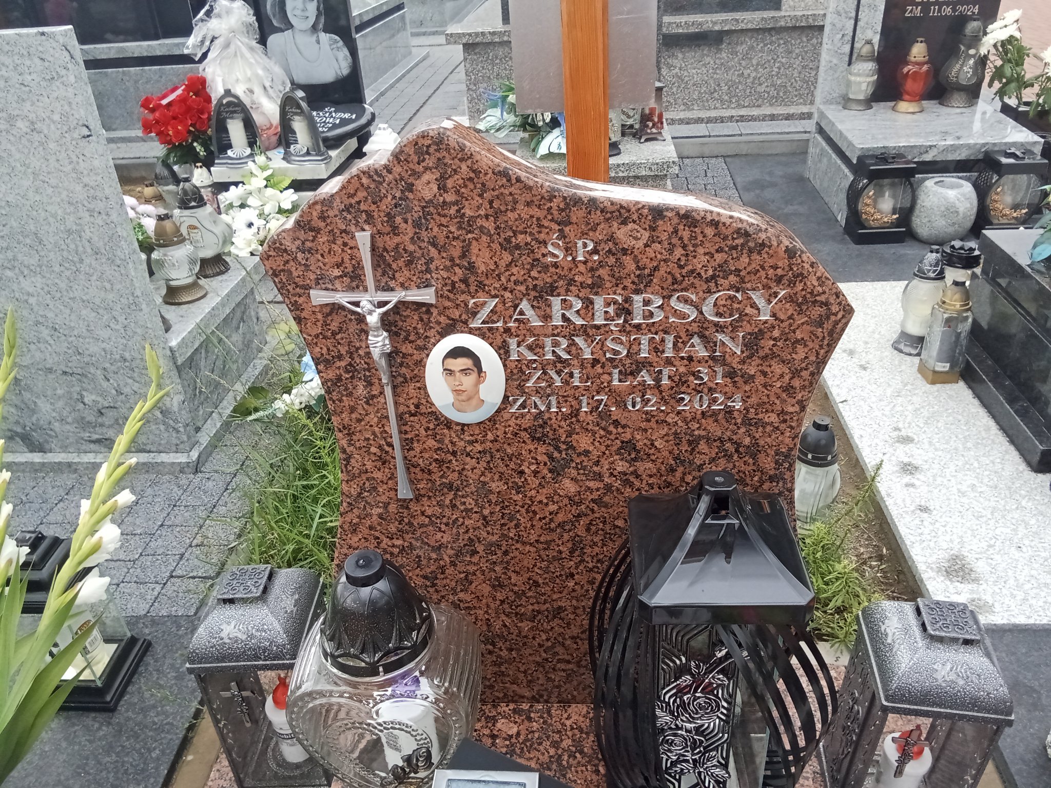 Krystian Zarębski 1992 Płock - Grobonet - Wyszukiwarka osób pochowanych