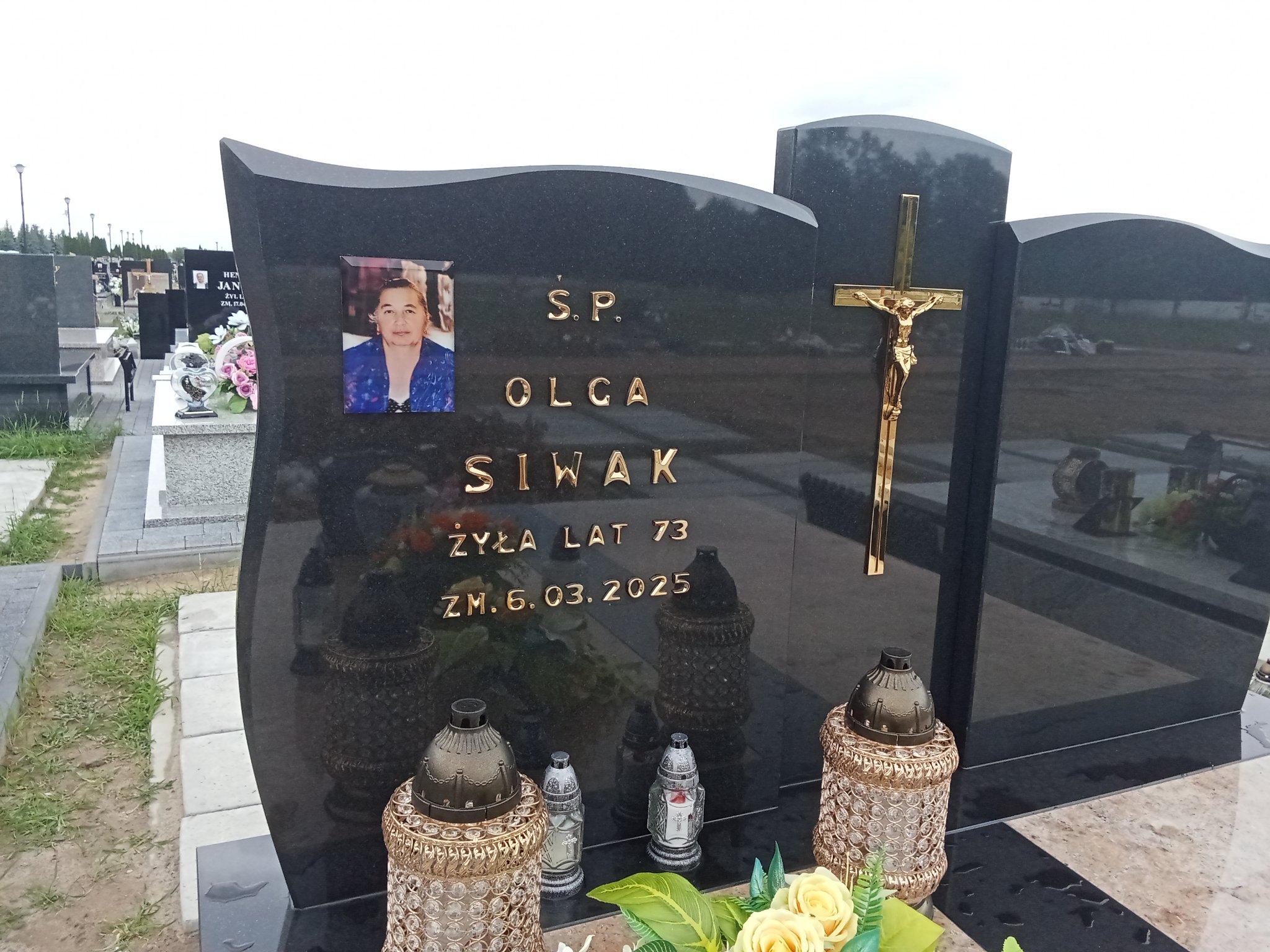 Olga Siwak 1951 Płock - Grobonet - Wyszukiwarka osób pochowanych