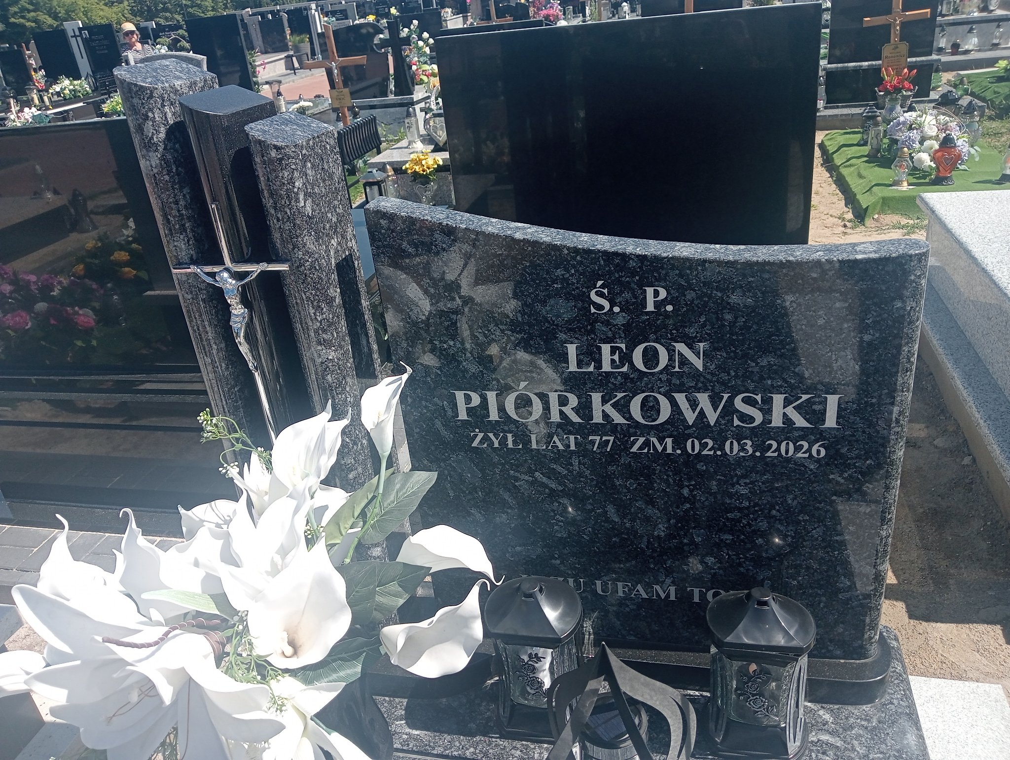 Grób Leon Piórkowski