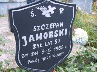 Grób Szczepan Jaworski