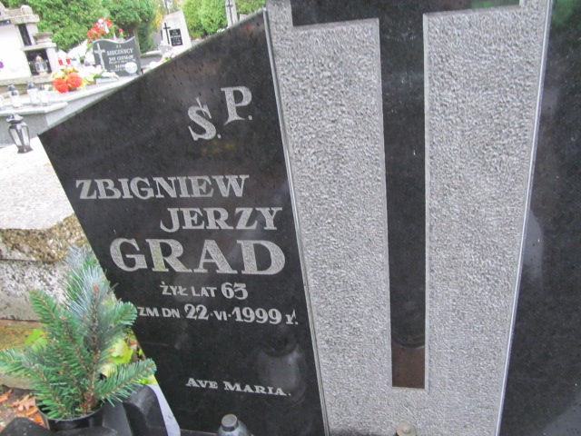 Zbigniew Jerzy Grad Płock - Grobonet - Wyszukiwarka osób pochowanych