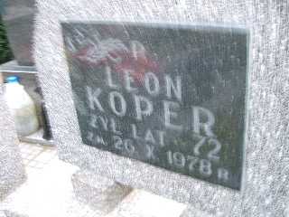 Stanisława Koper 1906 Płock - Grobonet - Wyszukiwarka osób pochowanych