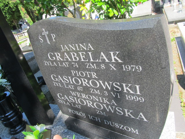 Weronika Gąsiorowska 1933 Płock - Grobonet - Wyszukiwarka osób pochowanych