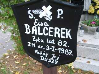 Ewa Balcerek 1905 Płock - Grobonet - Wyszukiwarka osób pochowanych