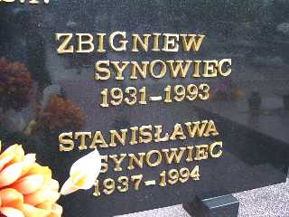 Zbigniew Synowiec 1931 Płock - Grobonet - Wyszukiwarka osób pochowanych