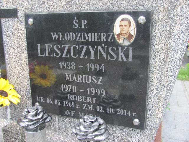 Robert Leszczyński 1969 Płock - Grobonet - Wyszukiwarka osób pochowanych