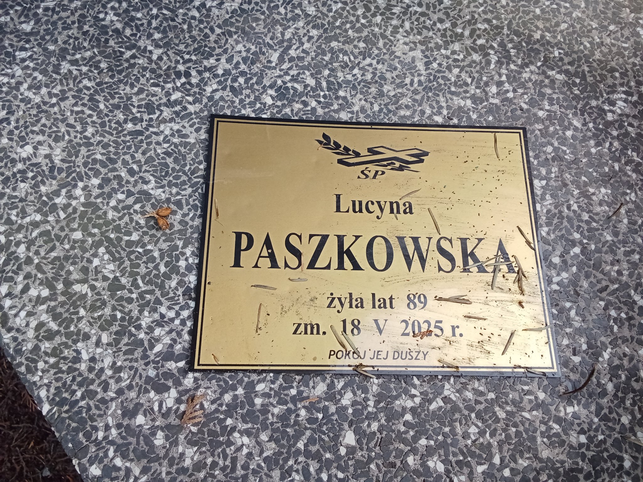 Lucyna Paszkowska 1935 Płock - Grobonet - Wyszukiwarka osób pochowanych