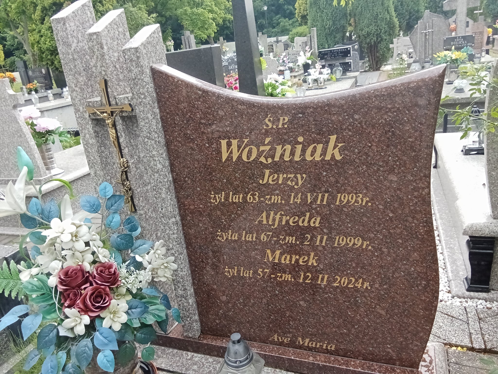 Alfreda Woźniak Płock - Grobonet - Wyszukiwarka osób pochowanych