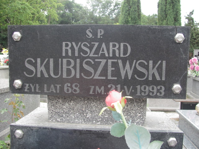 Ryszard Skubiszewski Płock - Grobonet - Wyszukiwarka osób pochowanych