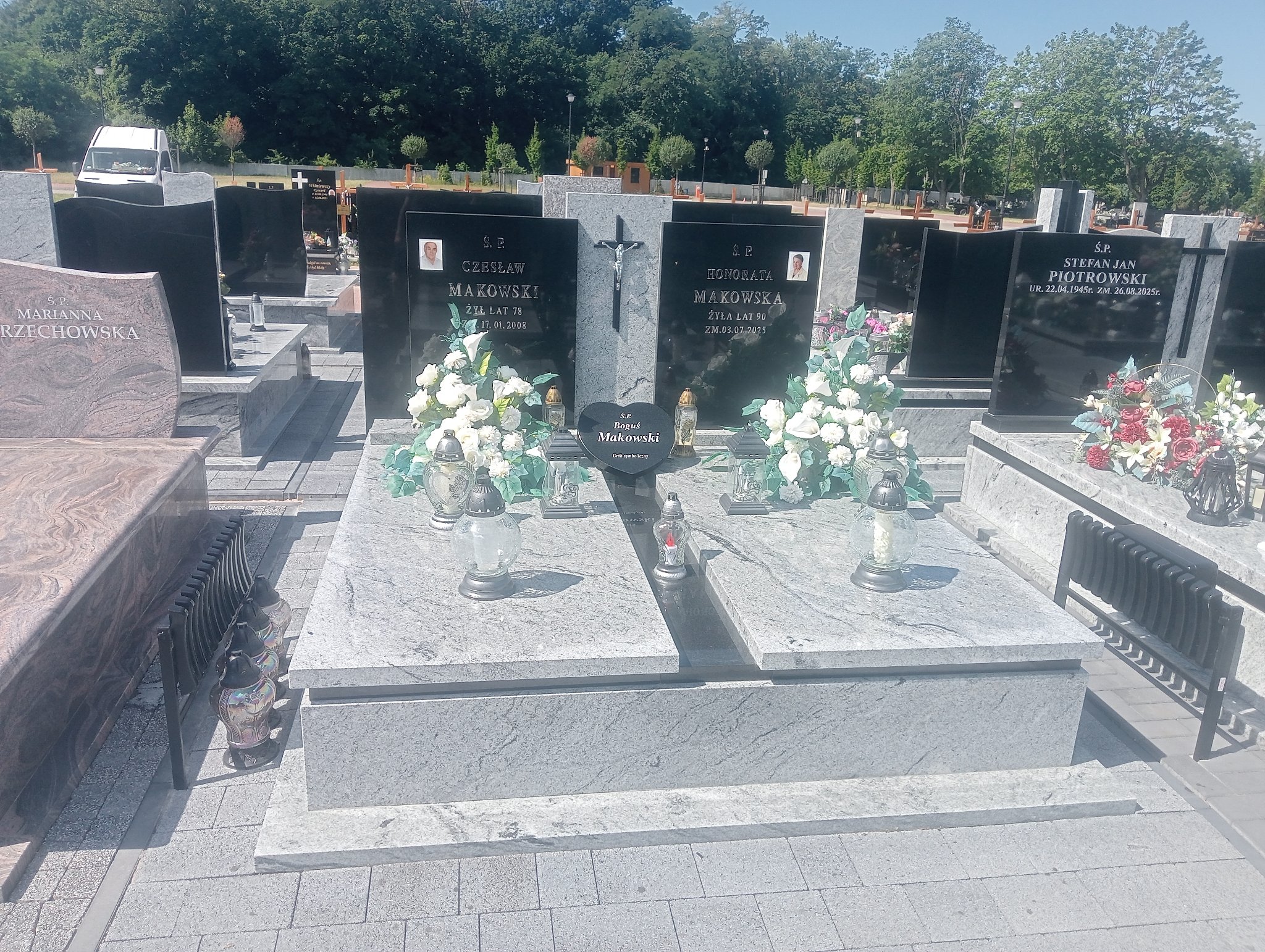 Grób Honorata Makowska