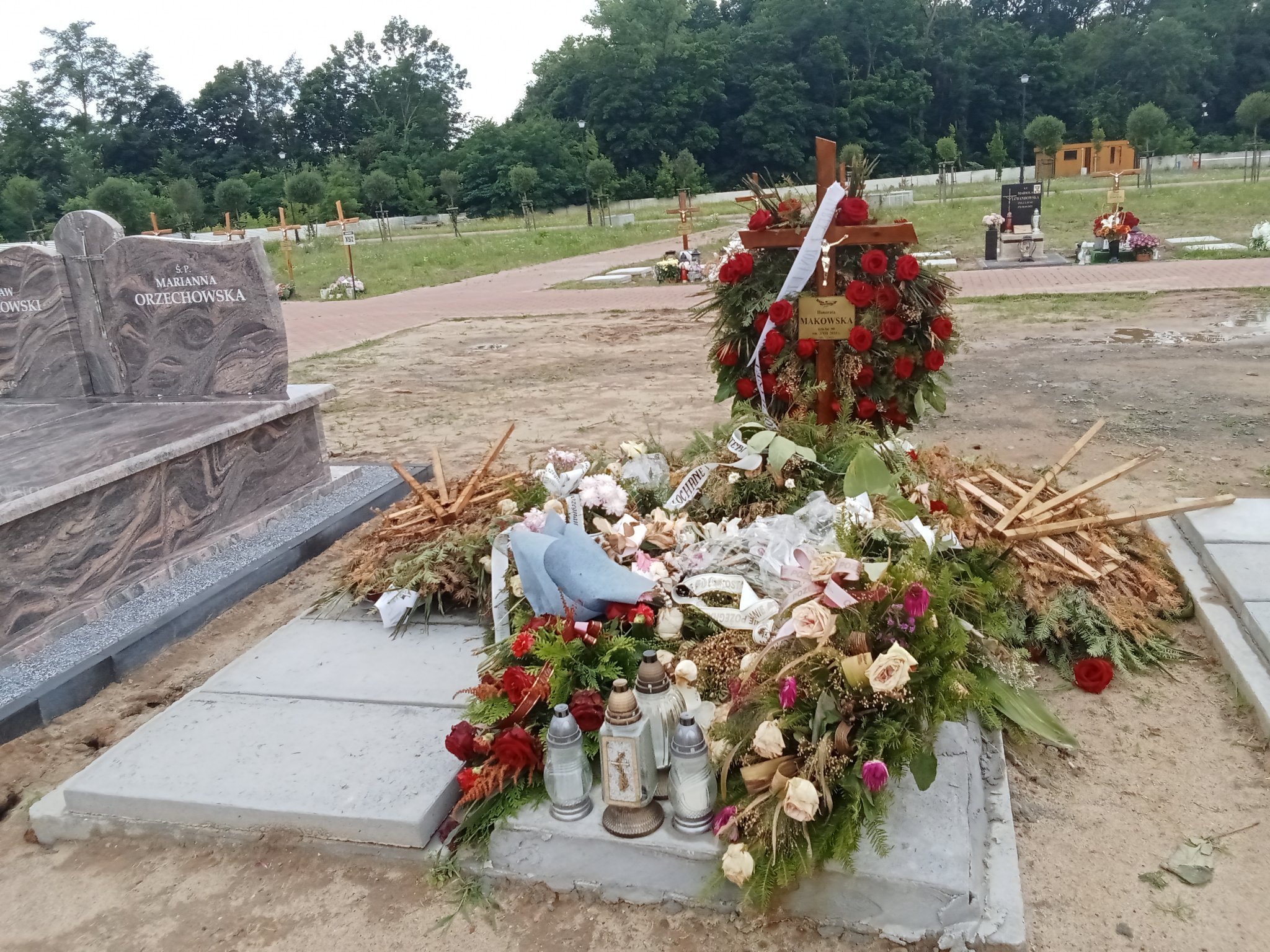 Grób Honorata Makowska